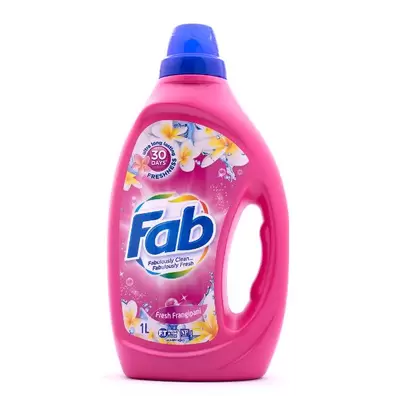 Fab Liquid Laundry Detergent - Frangipani offers at $6.5 in Dollars and Sense