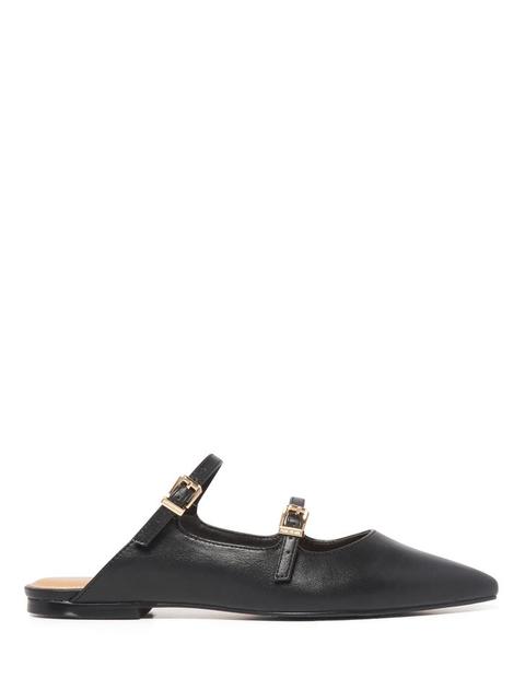 Kenzie Buckle-Detail Mules offers at $79.99 in Forever New