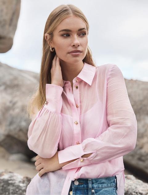 Juliette Sheer Shirt offers at $89.99 in Forever New