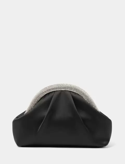 Shayla Shiny Frame Clutch offers at $55.99 in Forever New