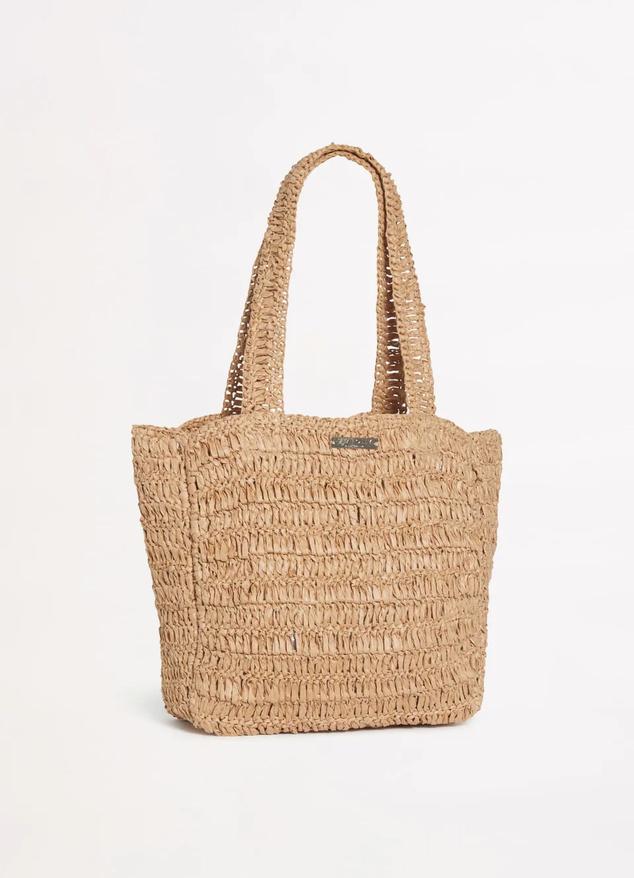 Shores Woven Tote Bag - Natural offers at $99.95 in Seafolly
