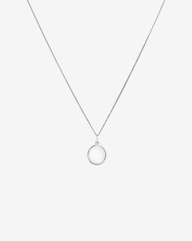 45cm (18") Circle Pendant in Sterling Silver offers at $39 in Michael Hill