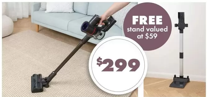 Stick Vacuum Cleaner Bundle  offers at $299 in Carpet Call