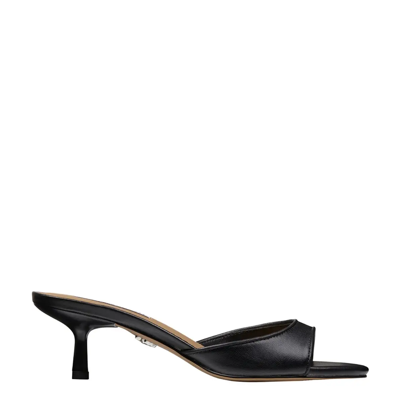 PURSUE BLACK LEATHER HEELS offers at $139.95 in Windsor Smith