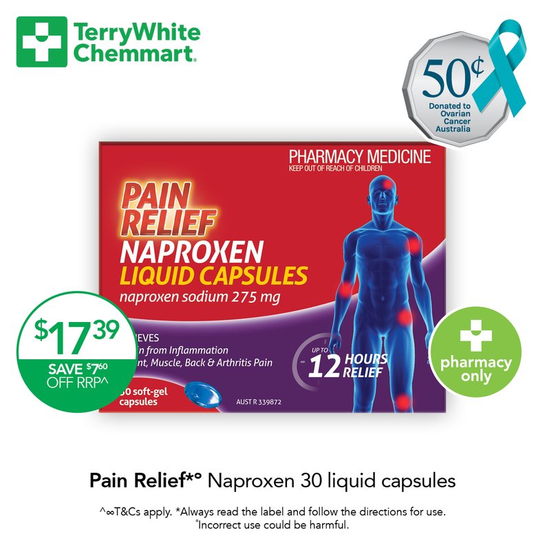 Pain Relief offers in TerryWhite Chemmart
