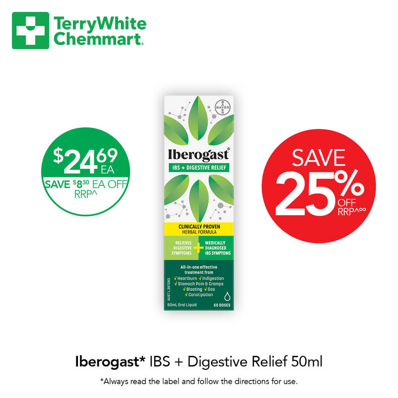 Iberogast offers in TerryWhite Chemmart