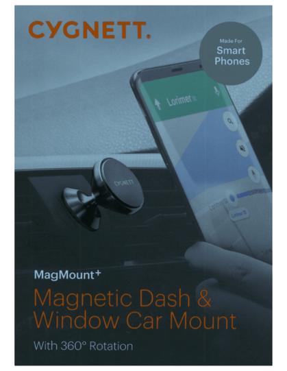 CYGNETT – MAGNETIC DASH & WINDOW CAR MOUNT offers at $19.95 in TeleChoice