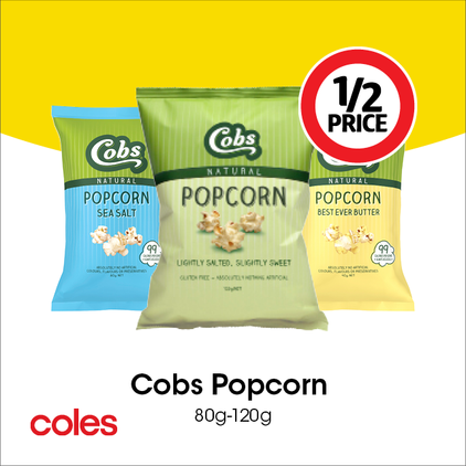 Cobs Popcorn  offers at $1.75 in Coles