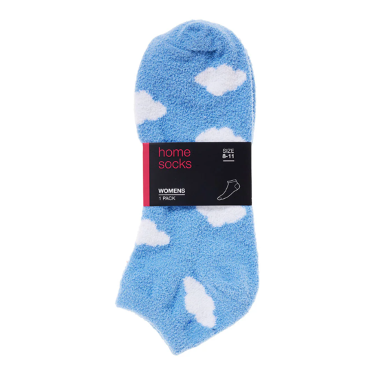 Butter Yarn Ankle Socks Clouds Size 8-11 offers at $3 in The Reject Shop