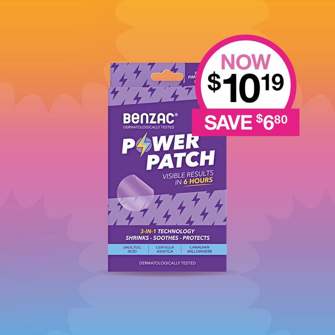 Benzac Power Patches offers in Priceline