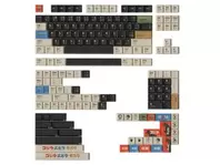 KeyTok Black Classic Godzilla Low-Profile Berry Profile Dye-Sub PBT Keycaps (173 pcs) offers at $99 in CentreCom