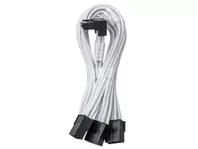 CableMod Pro ModFlex Sleeved 12VHPWR 45cm 16-pin to Triple 8-pin 90° StealthSense PCIe Extension - W... offers at $32 in CentreCom