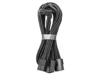 CableMod Pro ModFlex Sleeved 12VHPWR 45cm 16-pin to Triple 8-pin 90° StealthSense PCIe Extension - B... offers at $32 in CentreCom