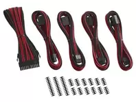 CableMod Classic ModFlex 8+8 Series Cable Extension Kit - Black / Red offers at $49 in CentreCom