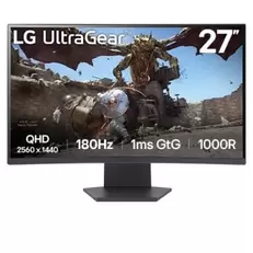 LG UltraGear™ 27 Inch | 180Hz 1000R Curved Gaming Monitor | QHD, 1ms (GtG) offers at $449 in LG