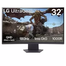 32” UltraGear™ 1000R curved gaming monitor | QHD, 1ms (GtG), 180Hz offers at $549 in LG