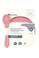 GUARDIAN SILICONE BOWL & SPOON SET DUST BERRY offers at $12.99 in Discount Drug Stores