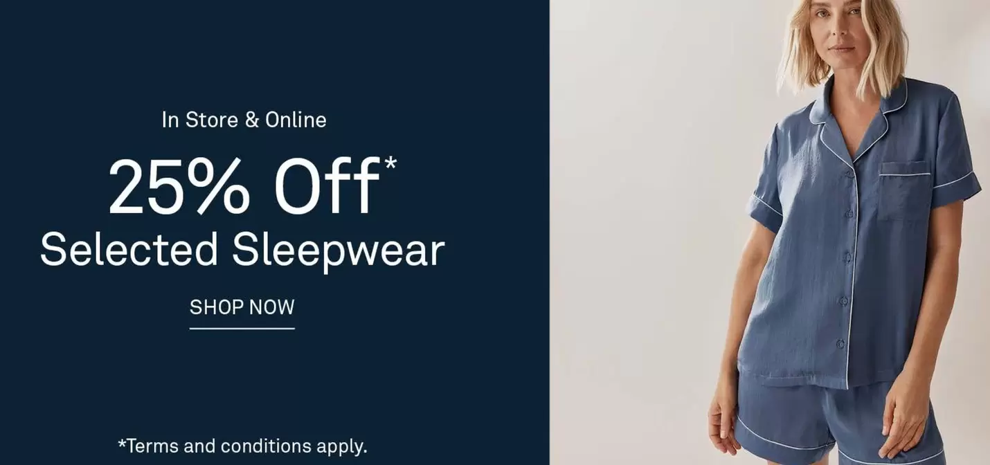 Selected Sleepwear offers in Sussan