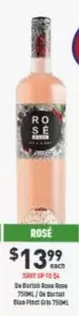 De Bortoli - Rose Rose 750ml/ De Bortoli Blue Pinot Gris 750ml offers at $13.99 in Liquor Legends