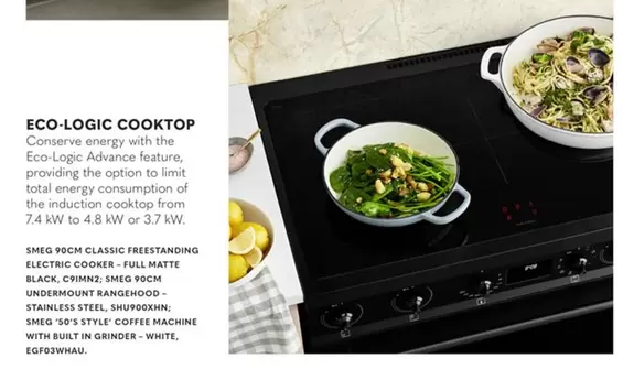 Smeg - Eco-logic Cooktop offers at $37.74 in Harvey Norman