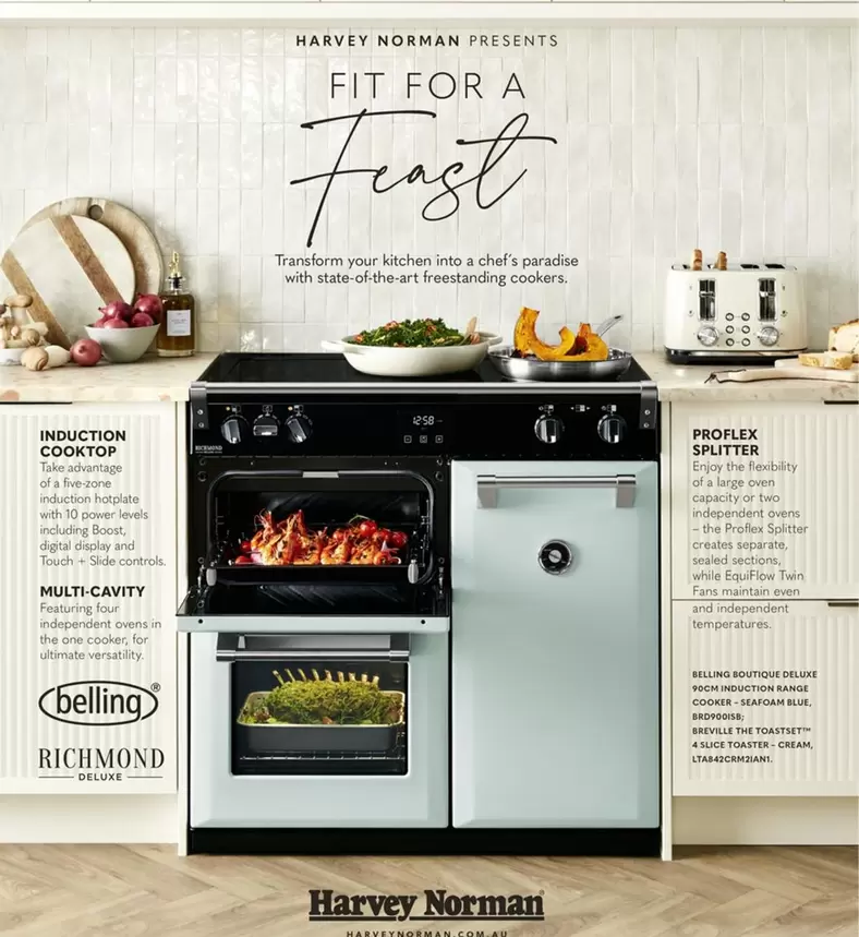 Belling - Freestanding offers in Harvey Norman