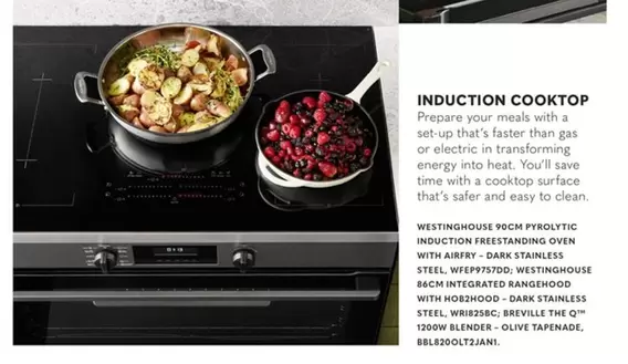 Breville  - Induction Cooktop offers in Harvey Norman