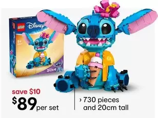 Lego - Disney Specials Stitch 43249 offers at $89 in Kmart