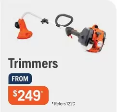 Trimmers offers at $249 in Husqvarna