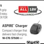 Aspire - Charger  offers at $79 in Husqvarna