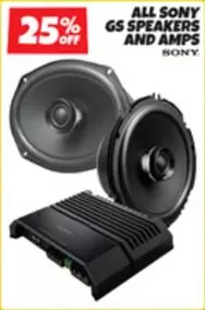 Sony - All  Gs Speakers And Amps offers in Autobarn