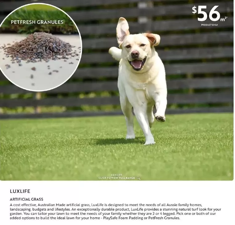 Luxlife - Petfresh Granules offers at $56 in Carpet Court