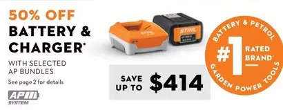 Battery & Charger's  offers in Stihl