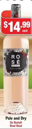 De bortoli - Pale and Dry - Roe Rose offers at $14.99 in Liquor Stax