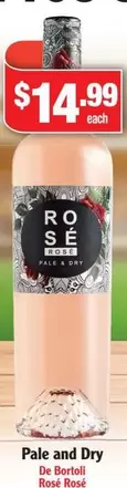 De bortoli - Pale and Dry - Roe Rosé offers at $14.99 in Liquor Stax