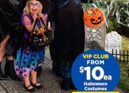 Spooky Hollow - Halloween Kids Costumes  offers at $10 in Spotlight