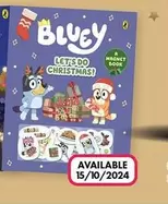 Bluey: Let's Do Christmas! offers at $12.99 in QBD