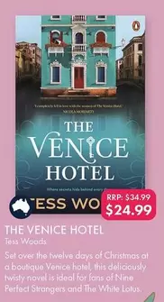 The Venice Hotel offers at $24.99 in QBD