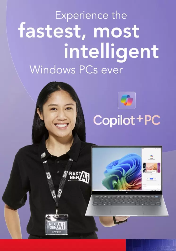 Copilot + Pc offers in Harvey Norman