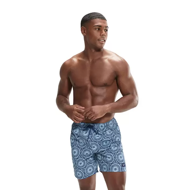 Mens Printed Leisure 18" Watershort offers at $33 in Speedo