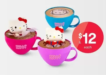 Hello Kitty Cappuccino Toy - Assorted offers at $12 in Kmart