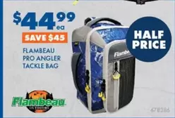 Flambeau - Pro Angler Tackle Bag offers at $44.99 in BCF