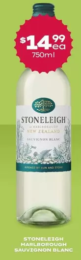 Stoneleigh - Marlborough Sauvignon Blanc offers at $14.99 in Thirsty Camel