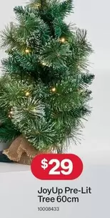 Joyup - Pre-lit Tree 60cm offers at $29 in Australia Post