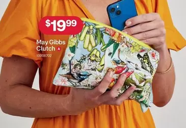 May Gibbs Clutch offers at $19.99 in Australia Post