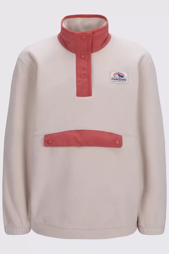 Macpac Kids' Heritage Snap Fleece Pullover offers at $99.99 in Macpac