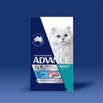 ADVANCE™ Adult with Delicate Tuna Trays offers at $12.5 in Advance Petcare