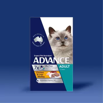 ADVANCE™ Adult Chicken & Liver Medley Trays offers at $12.5 in Advance Petcare