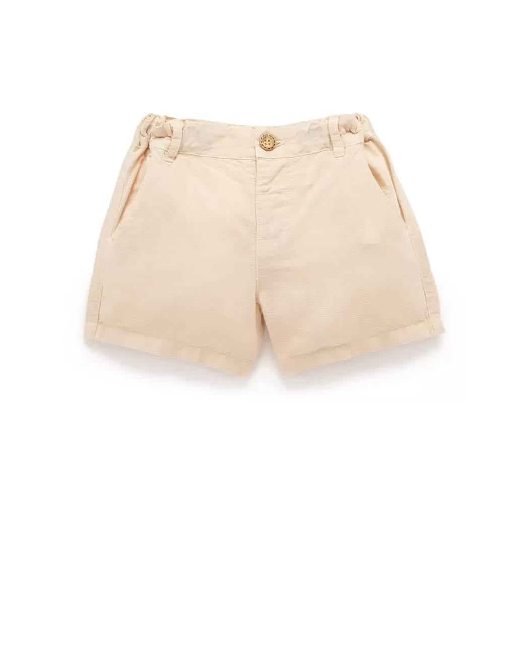 Linen Blend Pull on Shorts offers at $39.95 in Purebaby