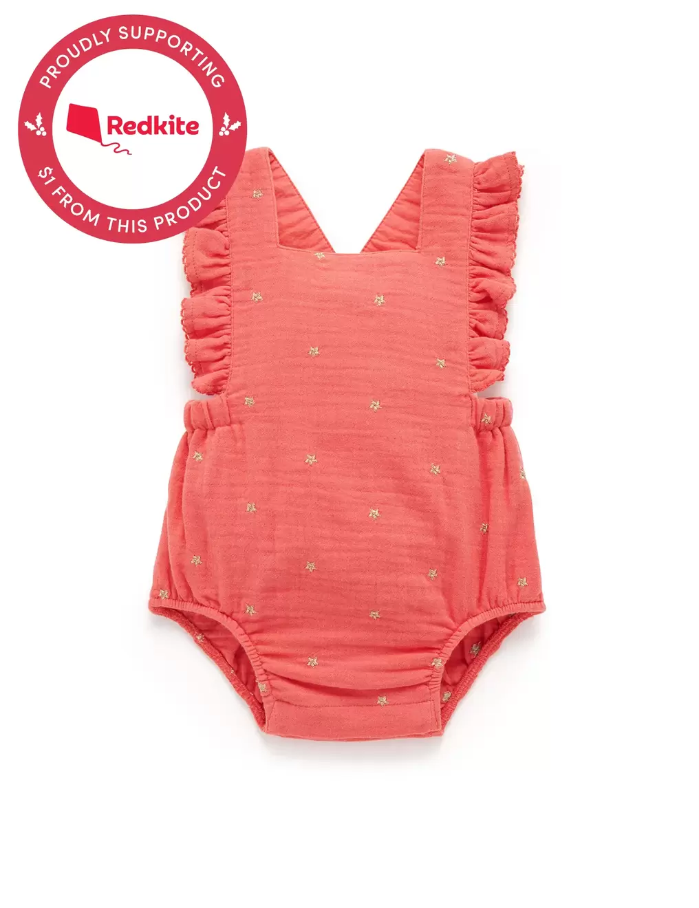 Festive Overall Bodysuit offers at $49.95 in Purebaby