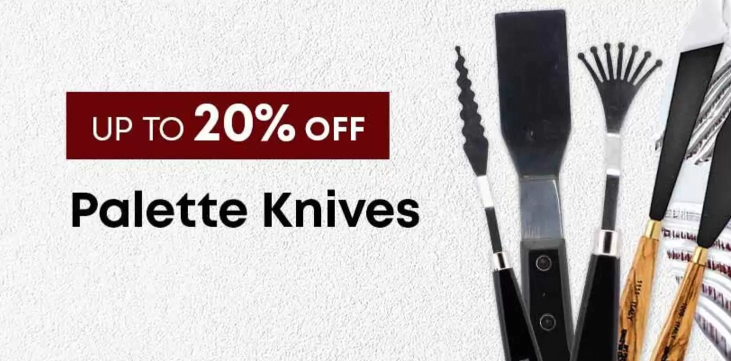 Palette Knives offers in Eckersley's Art & Craft